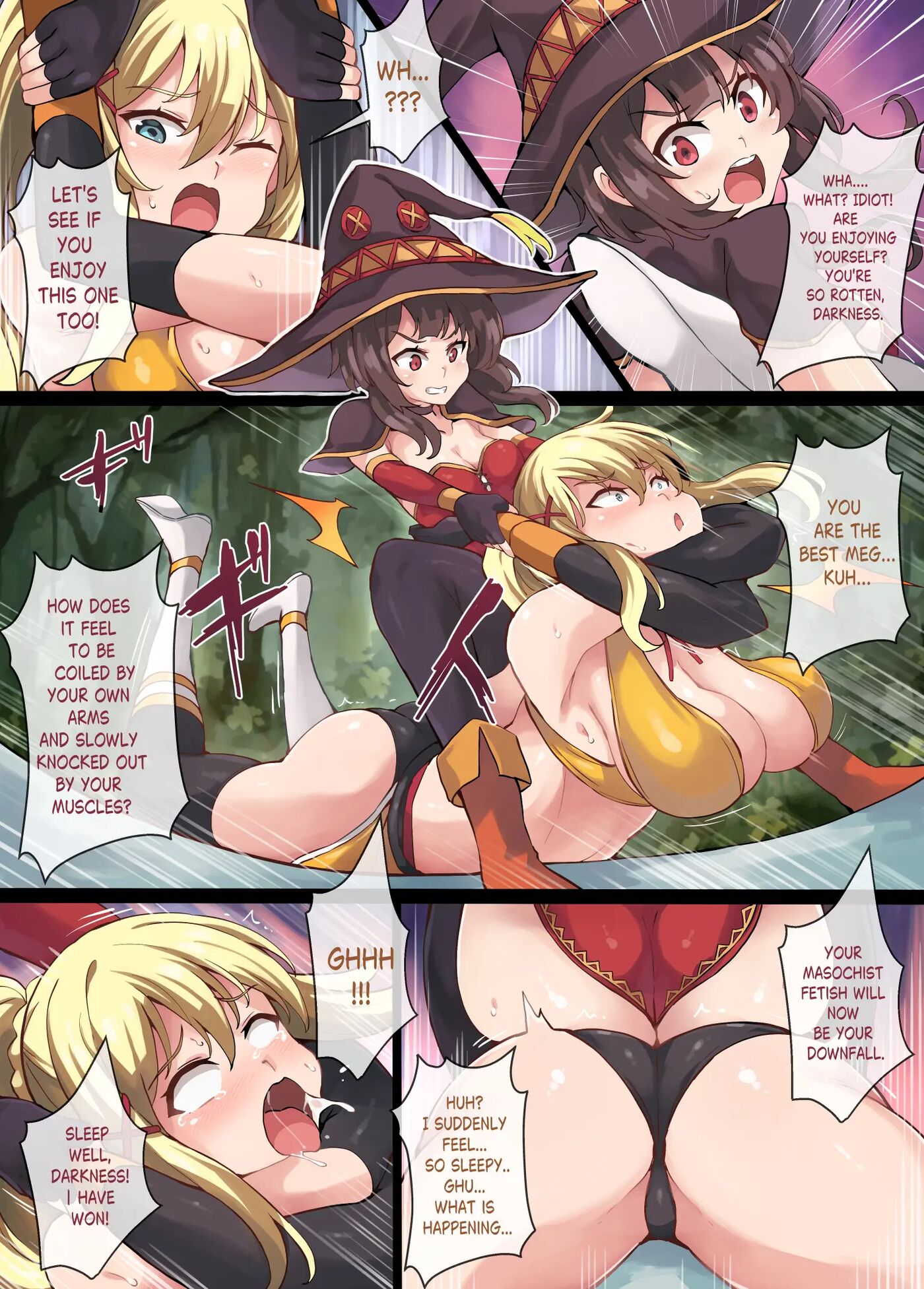 Kono Subarashii Wrestle Quest! Chapter 1000 Page 14